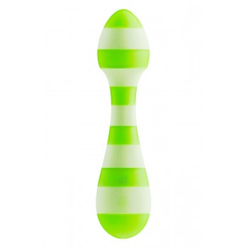 GLITZ GREEN GIRL TRAVEL WAND MASSAGER