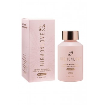HIGH ON LOVE CBD SENSUAL MASSAGE OIL SUGAR HIGH 100ML