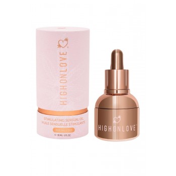 HIGH ON LOVE CBD STIMULATION SENSUAL OIL WITH 300MG CBD