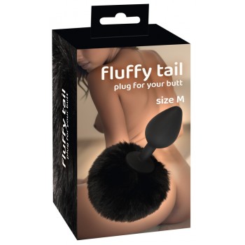 Fluffy Tail Black M Fluffy Tail Black M