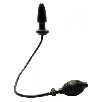 FANNY HILLS INFLATABLE AND VIBRATING BUTT PLUG BLACK