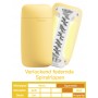 Tenga Puffy Custard Yellow