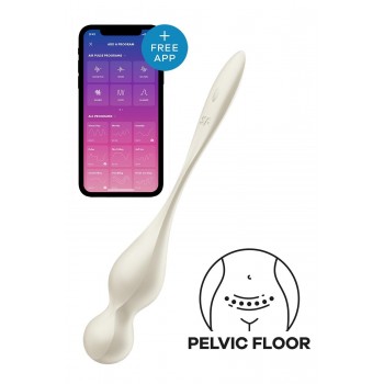 SATISFYER LOVE BIRDS 1 CONNECT APP WHITE