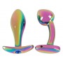 Anos Metal Butt Plug Set Rainb - ANOS