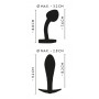 Anos Metal Butt Plug Set Rainb - ANOS