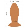 ANOS Big soft butt plug with s - ANOS