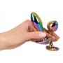 Anos Metal Butt Plug Set Rainb - ANOS