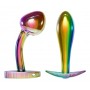 Anos Metal Butt Plug Set Rainb - ANOS