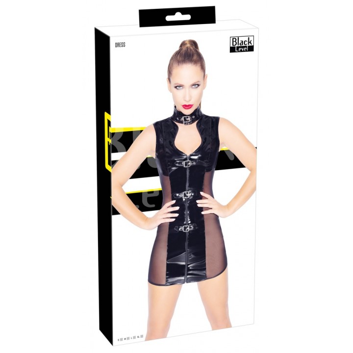 Vinyl Dress Buckle L - Black Level