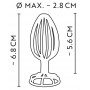Anos Metal Cage Butt Plug 2.8 - ANOS