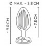 Anos Metal Cage Butt Plug 3.8 - ANOS