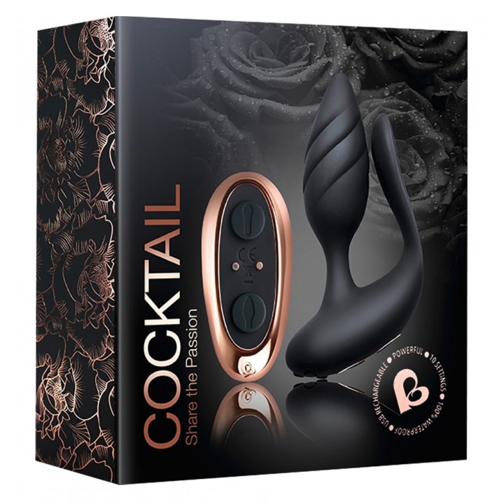 Rocks-Off Cocktail Anus & Vagina Dual Couples Stimulator - Rocks Off