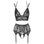 Bra Suspender Set XL - Abierta Fina