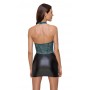 Dress black/teal M - Cottelli LINGERIE