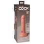 KCE 6 DD Vibrating Cock Light - King Cock Elite