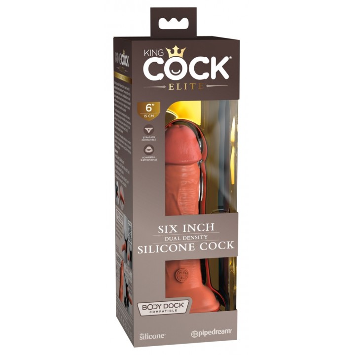 KCE 6 Dual Density Cock Tan - King Cock Elite