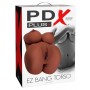 PDX Plus EZ Bang Torso Brown - PDX Plus
