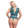 Bra Set teal 4XL - Cottelli CURVES