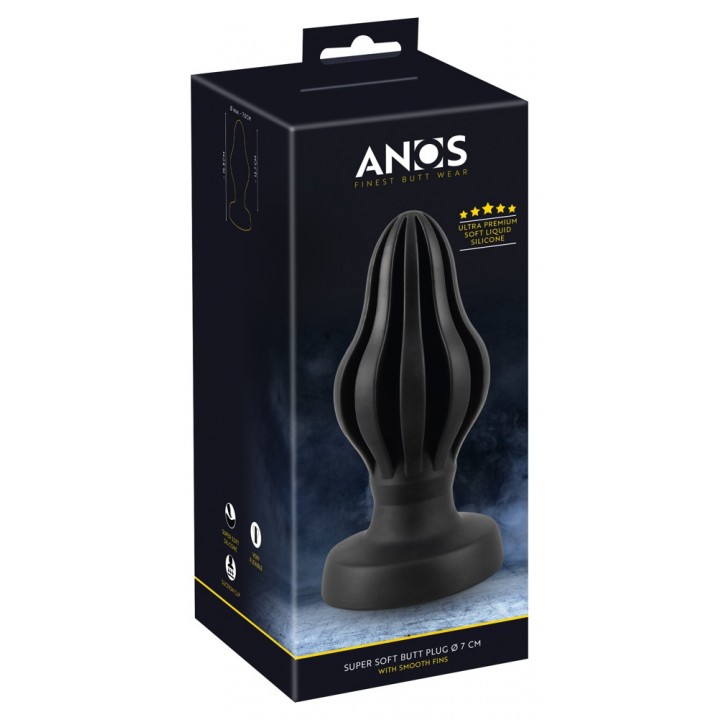 ANOS Super Soft Butt Plug 7 cm - ANOS