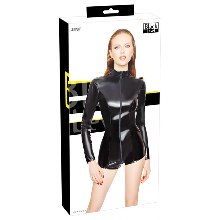 Vinyl Jumpsuit M - Black Level