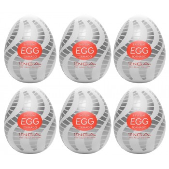 Tenga Egg Tornado Pack of 6