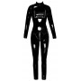 Vinyl Jumpsuit Black XL - Black Level