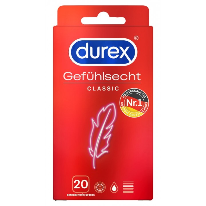 Durex Sensitive 20 gab