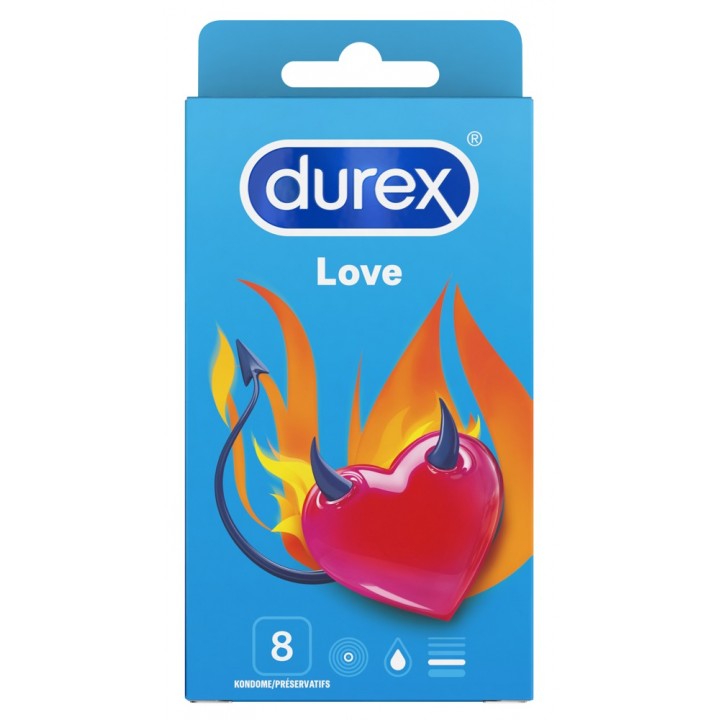 Prezervatīvi Durex Love 8gab - Durex