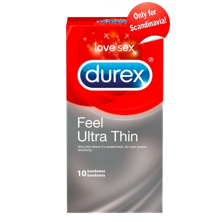 Prezervatīvi Durex Feel Ultra Thin 10 - Durex