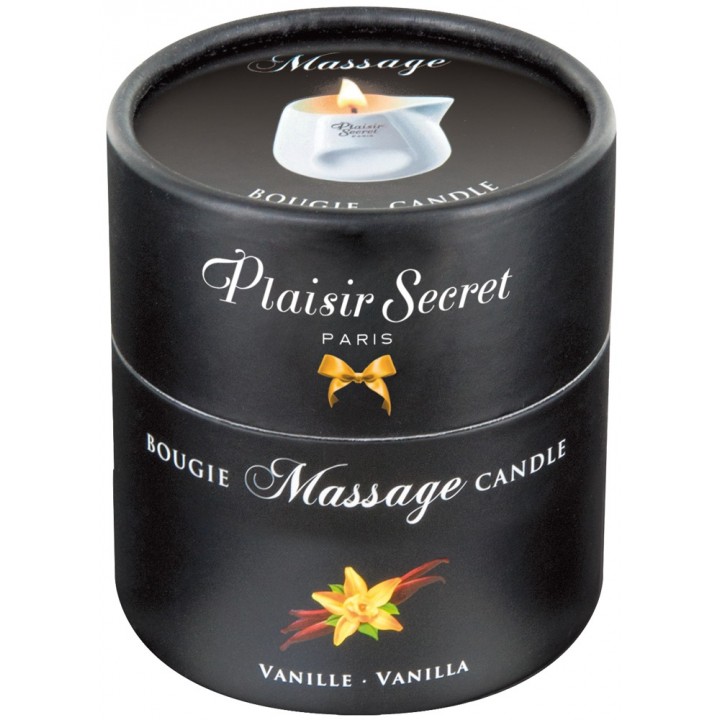 Massage Candle Vanilla 80ml - Plaisir Secret