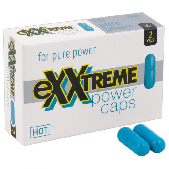 Uzbudinošs līdzeklis eXXtreme Power caps 2 gab - HOT
