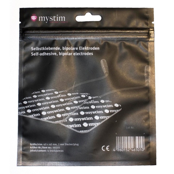 Mystim pašlīmējošie elektrodi elektrostimulācijas ierīcēm - Mystim