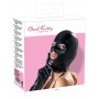 Bad Kitty melna spīdīga auduma maska ar atveri mutei un acīm