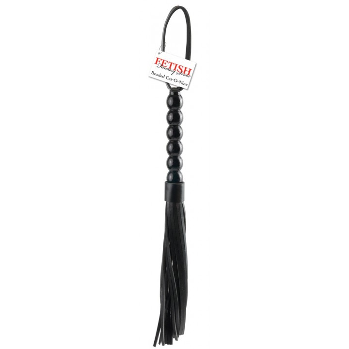 Pātaga Melna Cat-o-Nine Tails Fetish Fantasy Series - Fetish Fantasy Series