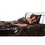 Fetish Collection melns vinila segas pārvalks (1,35 x 2 m) - fetish Collection