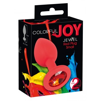 Colorful Joy Jewel Plug Small