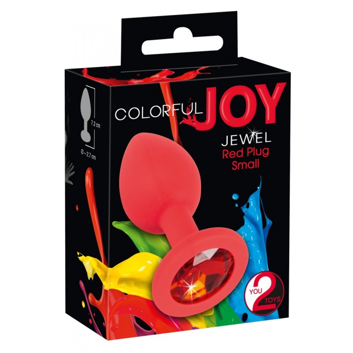 Colorful Joy Jewel Plug Small - Colorful Joy