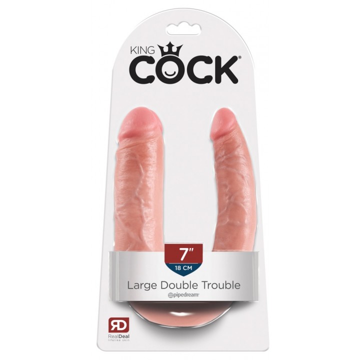 King Cock Large Double Trouble - King Cock