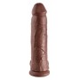 King Cock 12" Cock w Balls Bro - King Cock