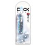 KCC 6 Cock with Balls - King Cock Clear