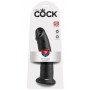 KC 9" Cock Dark - King Cock