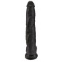 King Cock 14" Cock w Balls Dar - King Cock