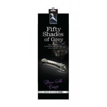 Īpašais Dildo 19cm caurspīdīgs stkla Drive Me Crazy