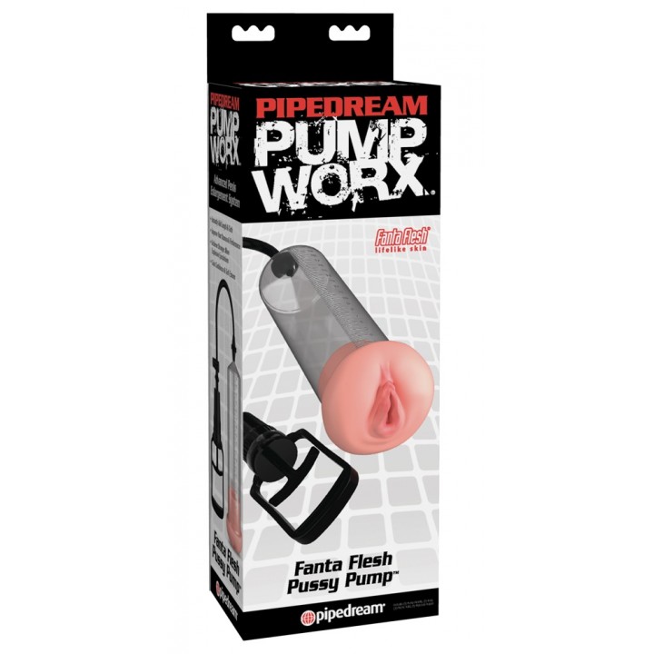 PW Fanta Flesh Pussy Pump - Pump Worx