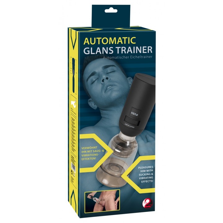Dzimumlocekļa vakuuma sūknis Automatic Glans Trainer - You2Toys