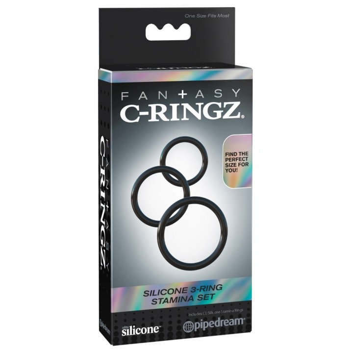 FCR Silicone 3 Ring Stamina Se - Fantasy C-Ringz