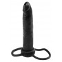Strapons Trouble 15cm Melns - analfantasy collection