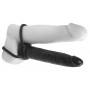 Strapons Trouble 15cm Melns - analfantasy collection