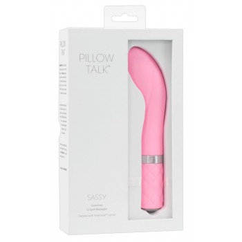 G-punkta Vibrators Stimulators Pillow Talk Sassy Rozā