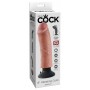 KC 8" Vibrating Cock Light - King Cock